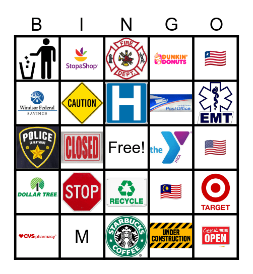 Community BINGO Card