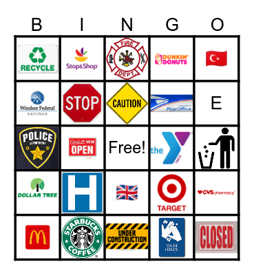 Community BINGO Card