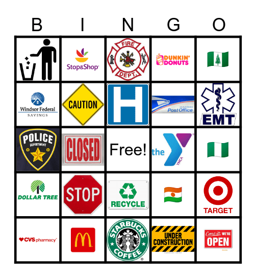Community BINGO Card