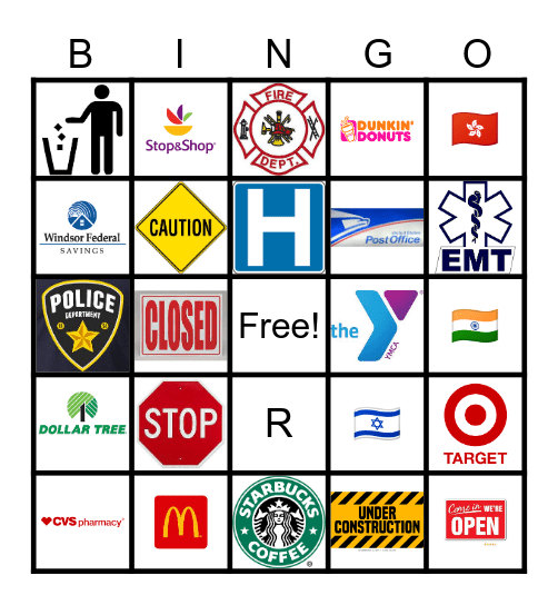 Community BINGO Card