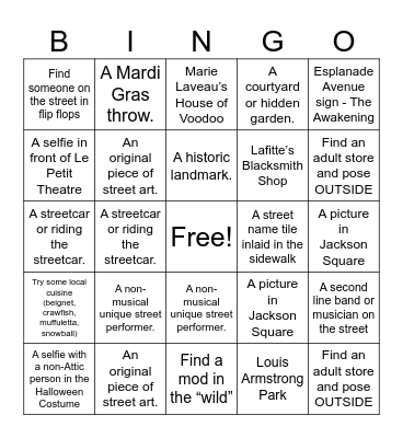MSTT: Undead Bingo Card