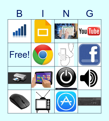 Technology Bingo Card