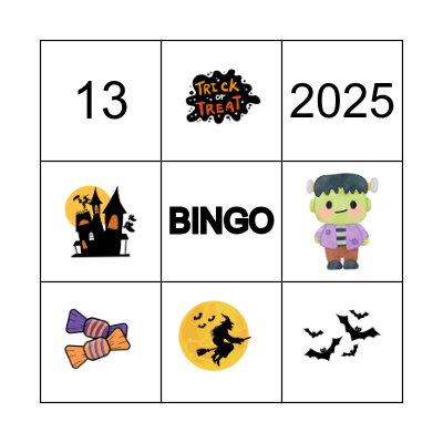 HALLOWEEN Bingo Card