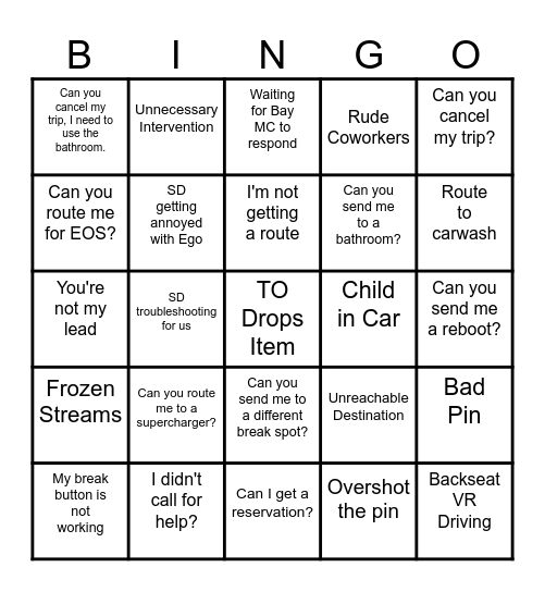 TOBINGO Card