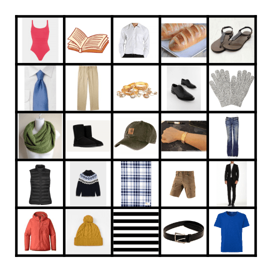 ¿Cómo me queda? Bingo Card