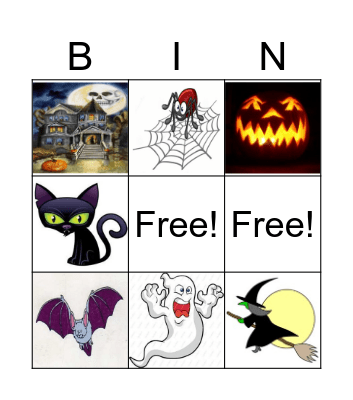 HALLOWEEN Bingo Card