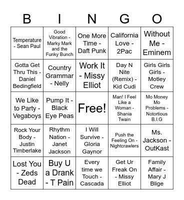 Happy Birthday Tina! Bingo Card