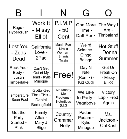 Happy Birthday Tina! Bingo Card