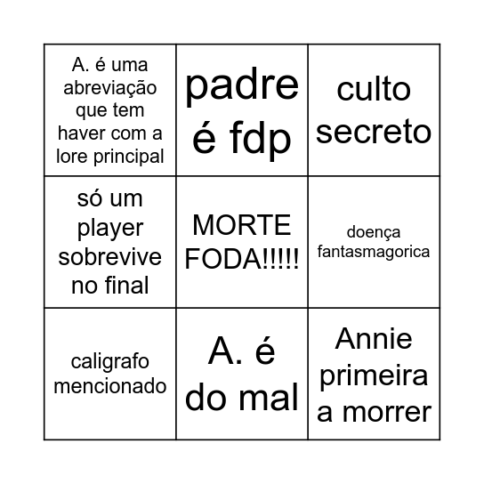 pressas expostas rebanho teoria Bingo Card