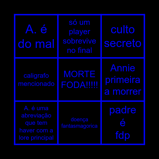 Pressas Expostas Rebanho Teoria Bingo Card