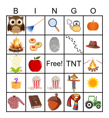 TNT Bingo Card