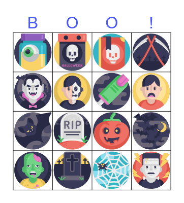 HALLOWEEN BINGO Card