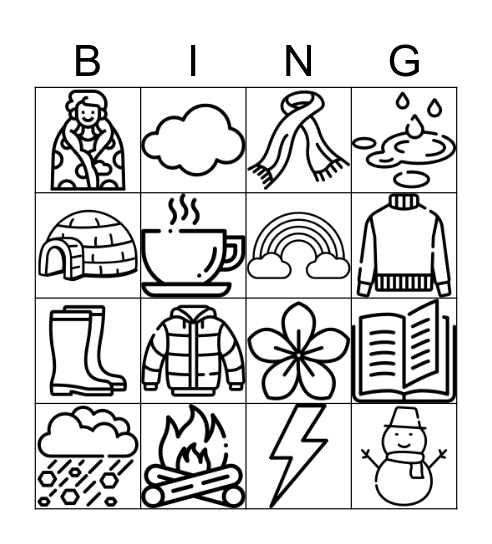 בינגו ז' בחשון Bingo Card