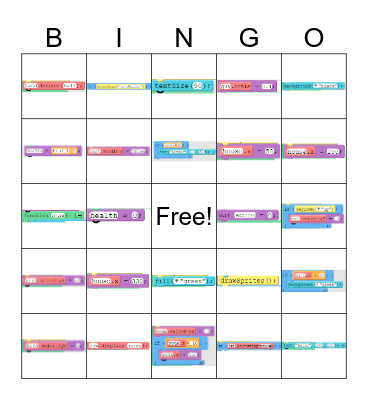 Javascript Bingo Card