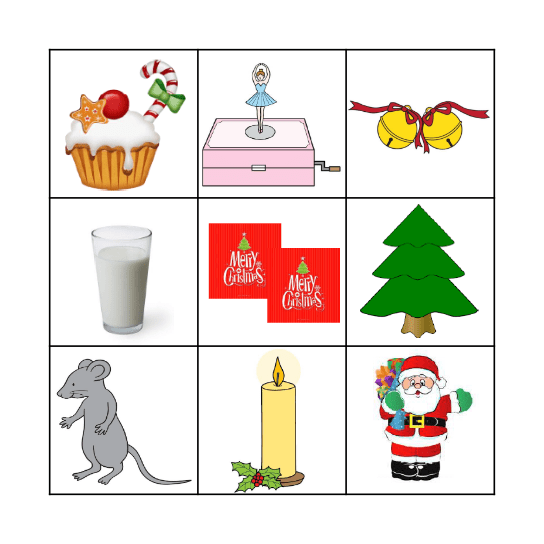 Christmas Bingo Card