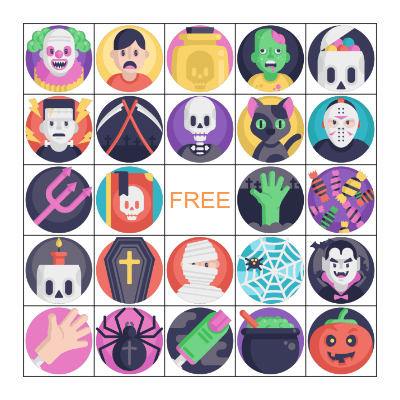 HALLOWEEN BINGO Card