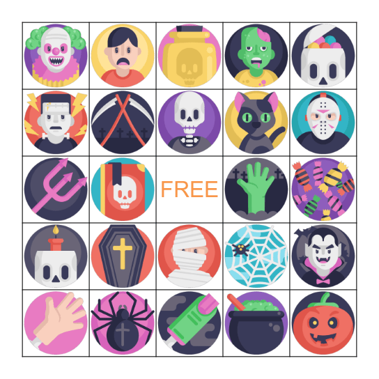 HALLOWEEN BINGO Card