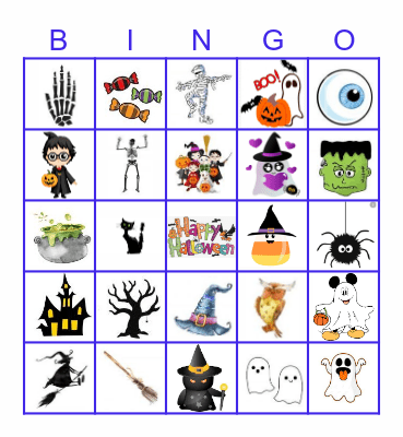 CENTERBASE HALLOWEEN BINGO Card