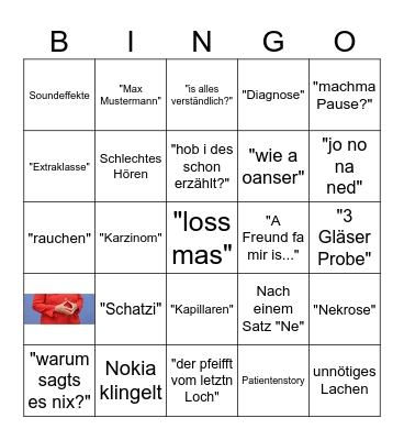 Dr. Knapp Bingo Card