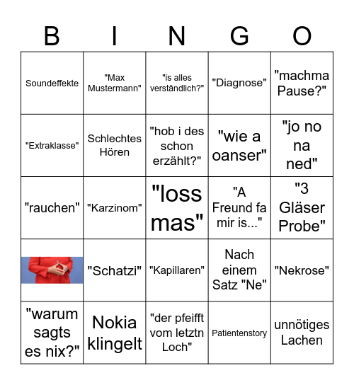 Dr. Knapp Bingo Card