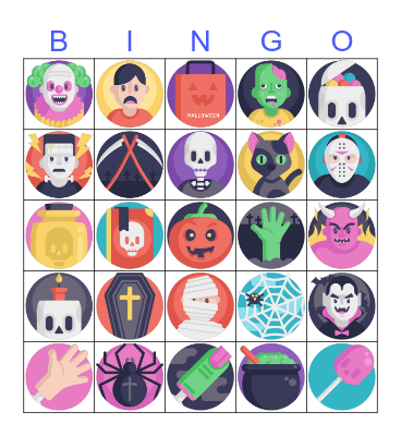 HALLOWEEN BINGO Card