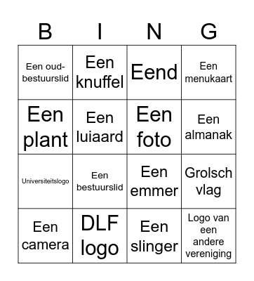 Fotobingo Card
