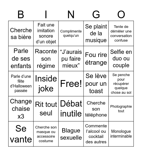 Untitled Bingo3 Bingo Card