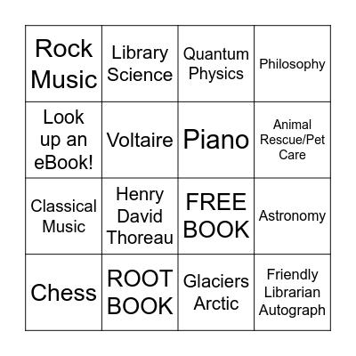 Explore The Midnight Library: Book Bingo Card