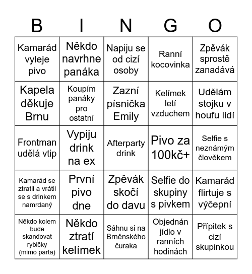 Bingo48 Bingo Card