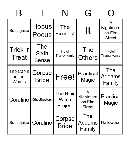 Keyin Halloween Bingo! Bingo Card