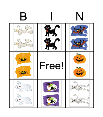 HALLOWEEN Bingo Card