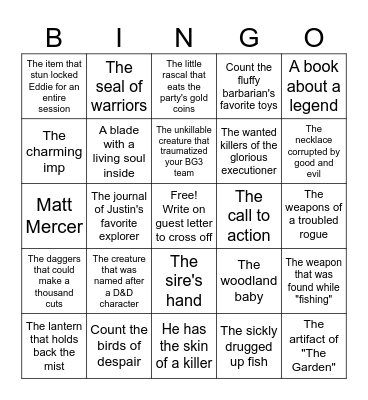 Halloween Bingo/Scavenger Hunt Bingo Card