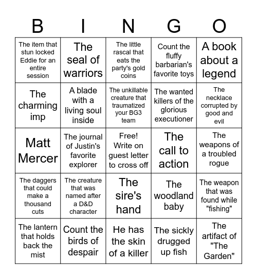 Halloween Bingo/Scavenger Hunt Bingo Card