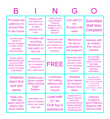 R    I    S    K Bingo Card