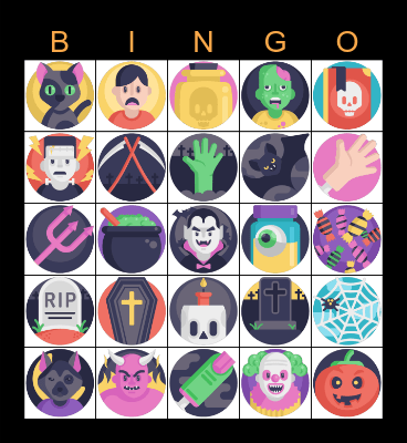 HALLOWEEN BINGO Card