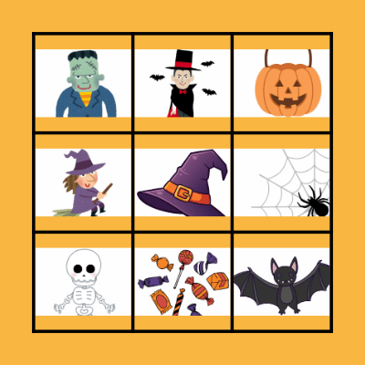 HALLOWEEN Bingo Card