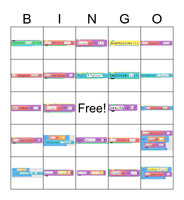 Javascript Bingo Card