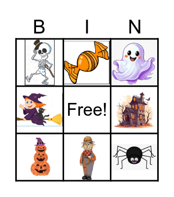 HalloweenBingo Card