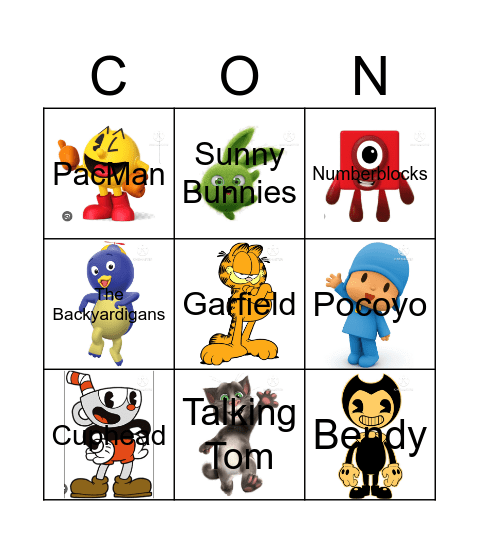 Imsuperdum0iq's Contestants Bingo Card