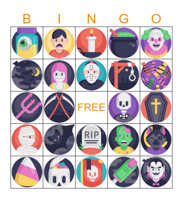 HALLOWEEN BINGO Card