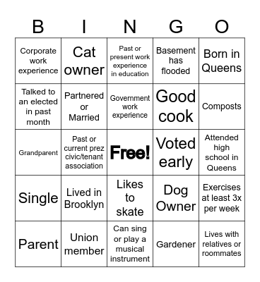 SQREJC Bingo Card