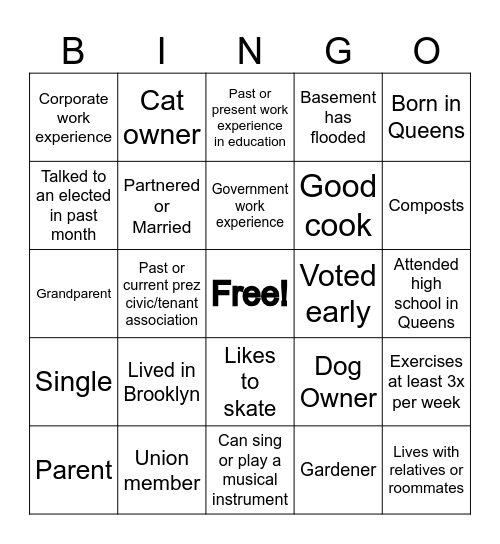 SQREJC Bingo Card