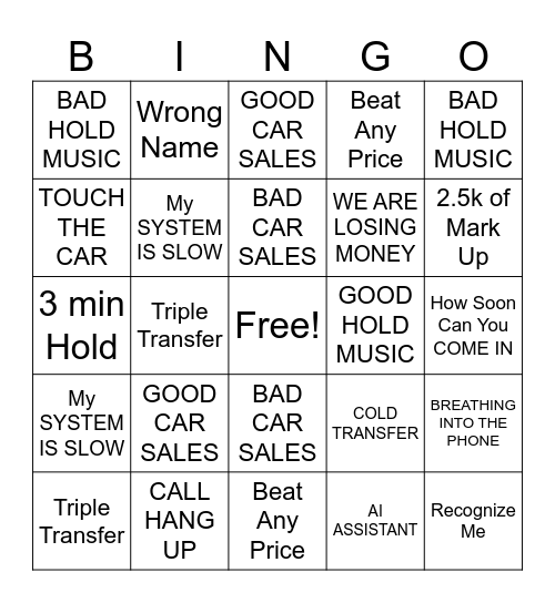 Delivrd Halloween Stream Bingo Card