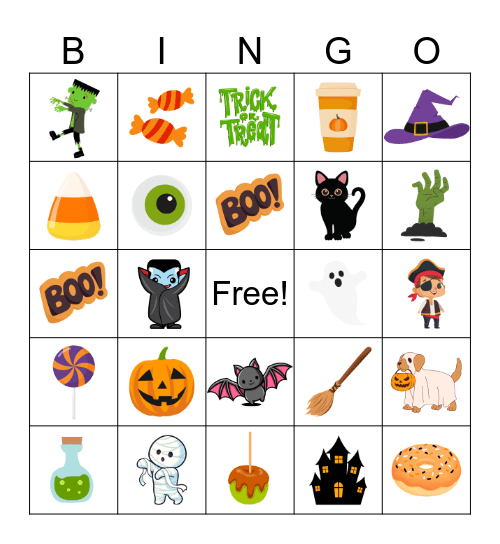 HALLOWEEN Bingo Card