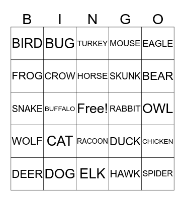 AWESIYAK Bingo Card