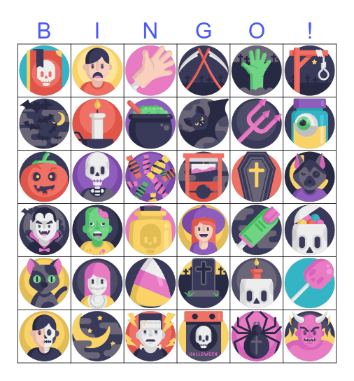 HALLOWEEN BINGO Card