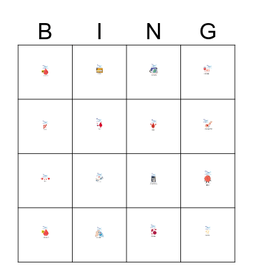 Halloween TU Bingo Card