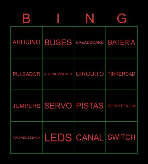 CULTURA DIGITAL Bingo Card