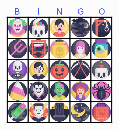 HALLOWEEN BINGO Card