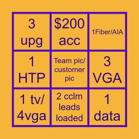 Spooky Bingo! Bingo Card